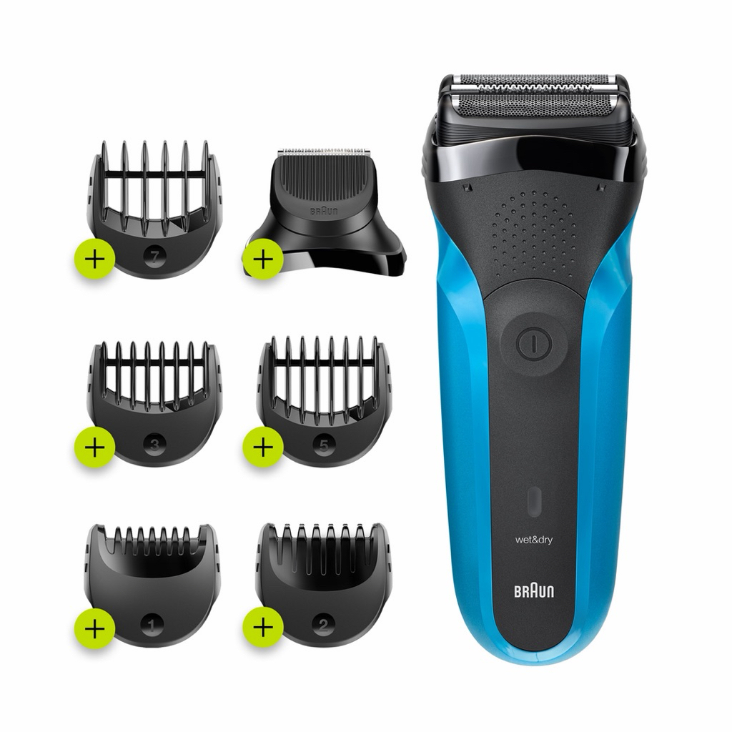 Braun  Electric Shaver & Beard Trimmer Series 3 เครื่องโกนหนวดไฟฟ้ารุ่น 310BT