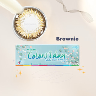 Maxim Colors Air 1 Day 10 lenses brownie