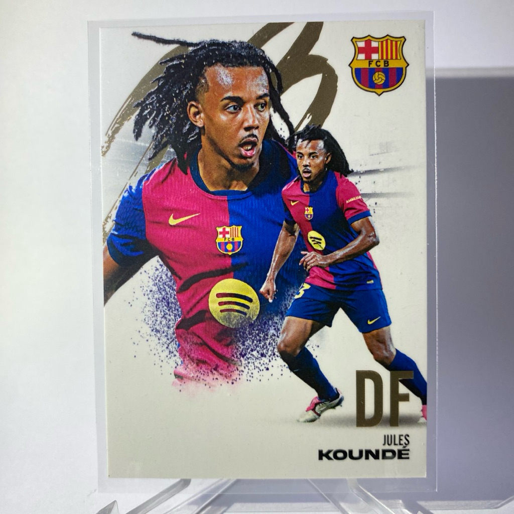 การ์ดนักฟุตบอล JULES KOUNDE, BARCELONA, FUTERA 2024