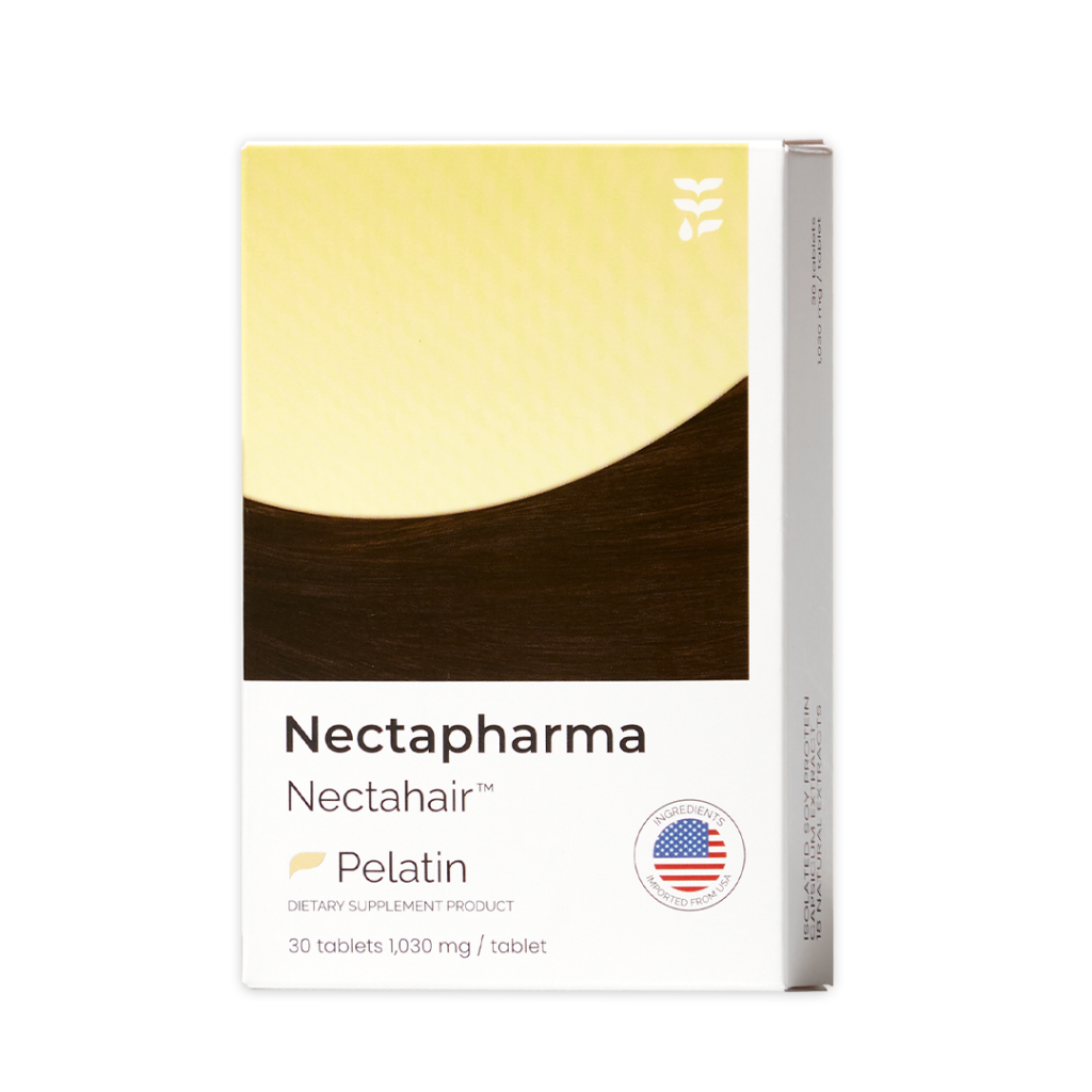 Nectahair วิตามินจบปัญหาร่วง บาง ล้าน Pelatin จาก Nectapharma วิตามินบำรุงผม