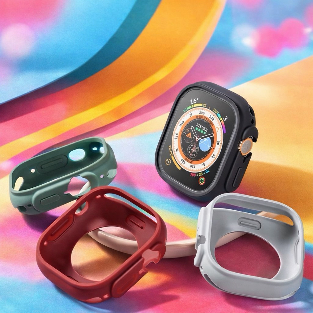 เคสสี ขนาด49mm สำหรับ สมาร์ทวอทช์ aw ขนา49mm