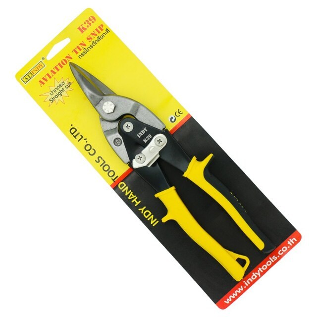 กรรไกรตัดเหล็กสังกะสี K39 อินดี้