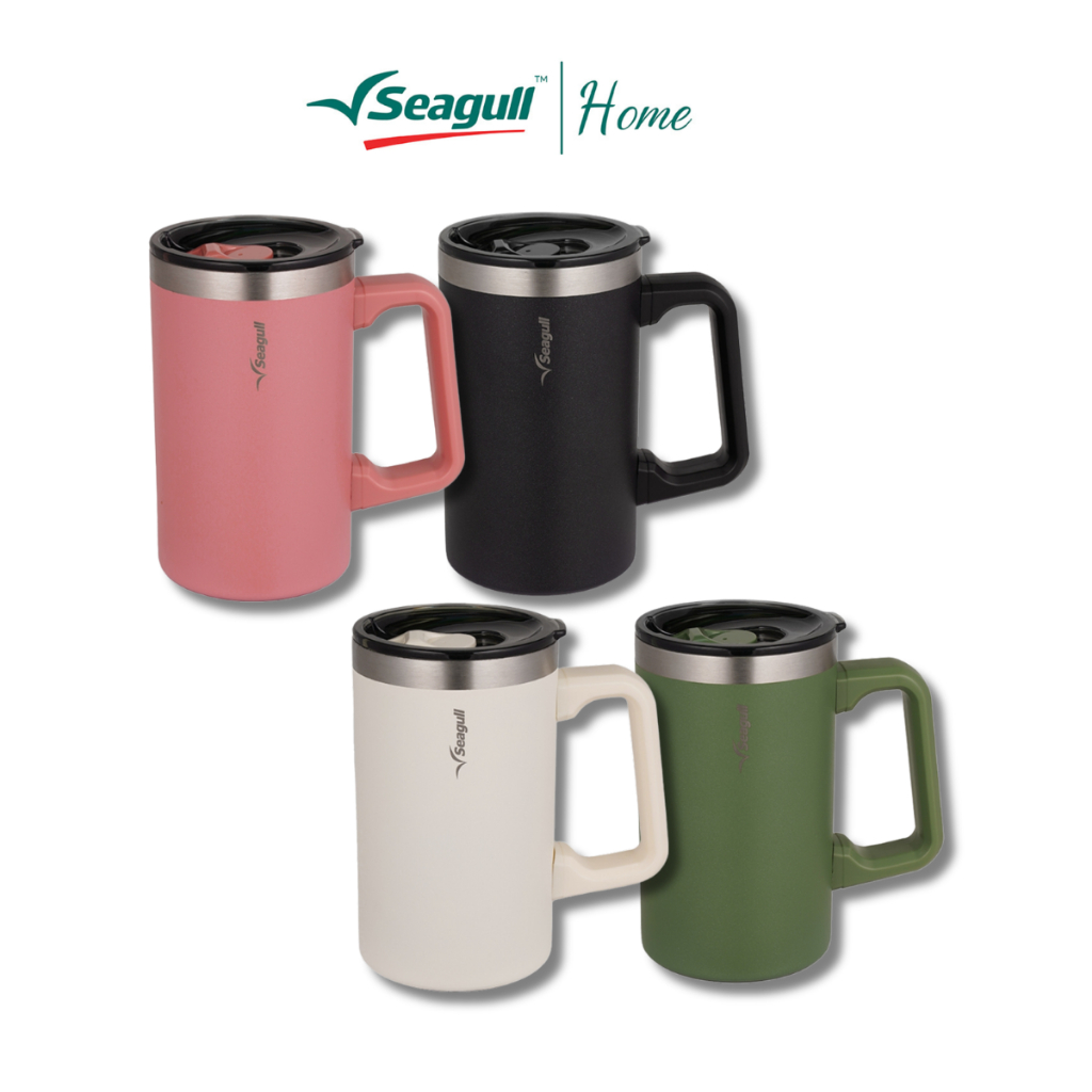 Seagull แก้วน้ำสุญญากาศ แฮนดี้ 0.7 ลิตร มีให้เลือก 4 สี Handy Vacuum Mug