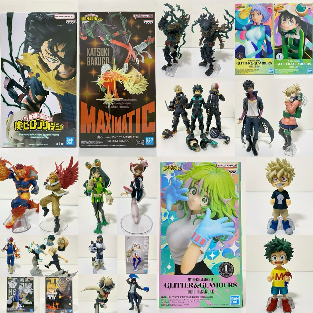 [พร้อมส่ง/มือ1-2/ของเเท้] รวมฟิกเกอร์ My Hero Academia เดกุ บาคุโก โชโตะ ออลไมท์ มายฮีโร่อคาเดเมีย Deku Shoto Bakugou