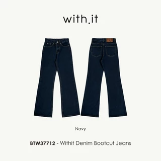Withit Denim Bootcut Jeans กางเกงยีนส์บูทคัท - BTW37712