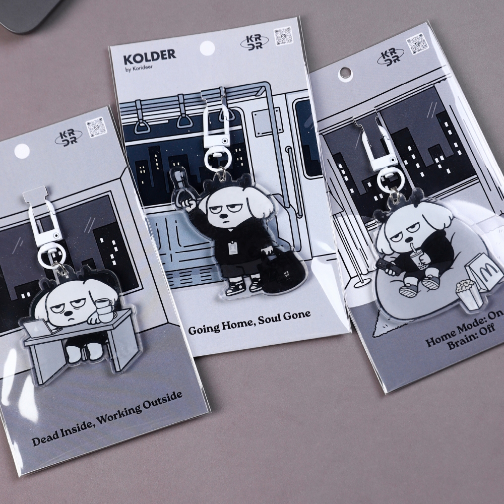 พวงกุญแจ Overwork Acrylic Keychain - Kolder KRDR