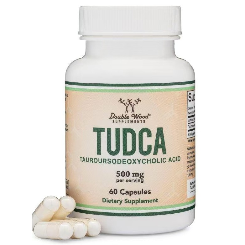 TUDCA Bile Salts Liver Support Supplement,อาหารเสริมทำความสะอาดตับและถุงน้ำดี ของแท้ TUDCA กรดน้ำดี 