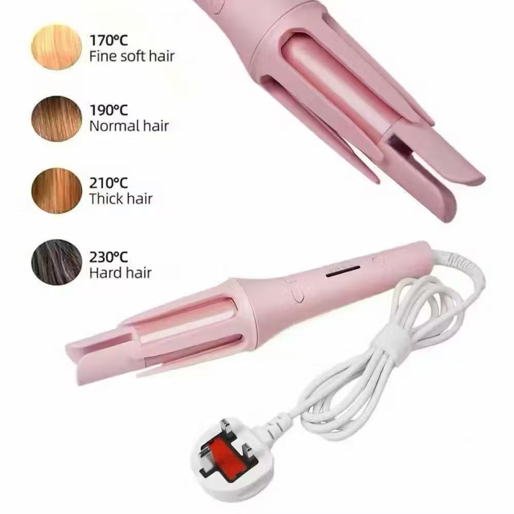 เครื่องม้วนผมอัตโนมัติ แกนม้วนผม28MM - 32mm ที่ม้วนผม ผมสวยภายใน5นาที.เครื่องหนีบผม รูปที่ 7