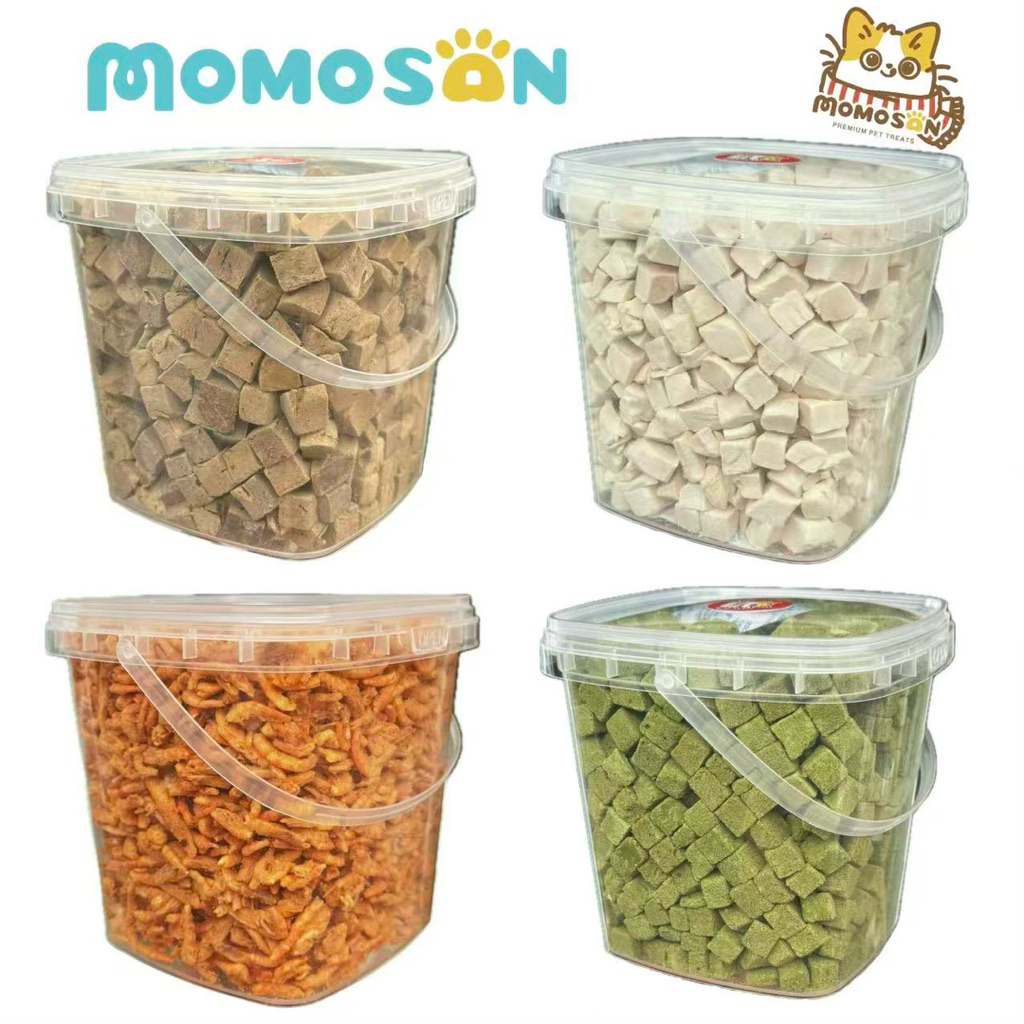 ขนมหมาแมว [กระปุก XL] ขนมฟรีซดรายแมว เนื้อสัตว์100% อาหารหมา อาหารแมว อกไก่ หญ้าแมว ตับไก่ ไข่แดง แซลม่อน ขนมหมา ขนมแมว