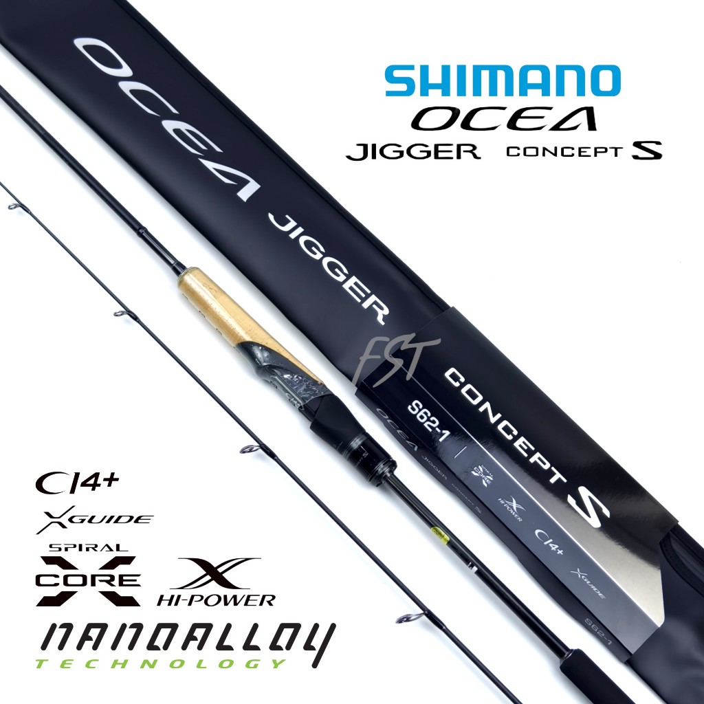 คันเบ็ด Shimano - Ocea Jigger Concept S 2025
