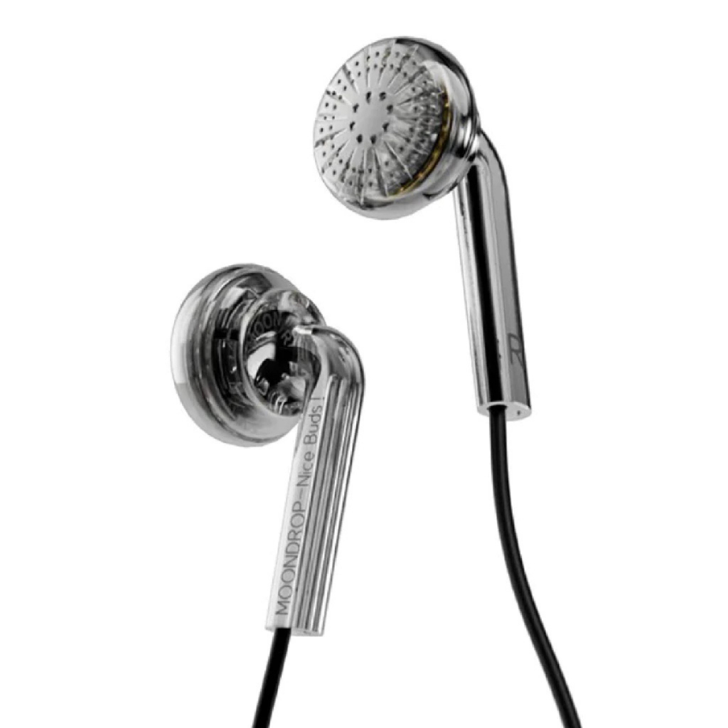 🇹🇭MoonDrop Nice Buds Earbuds Headphone หูฟังดีไซน์ Earbuds ทรงแบน สวมใส่สบายเป็นเวลานาน - รูปที่ 3