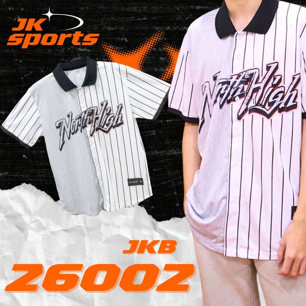 JK SPORTS –  เสื้อเบสบอล คอปก แขนสั้น แห้งเร็ว ระบายอากาศ ใส่สบาย ทุกเพศ กันน้ำ สำหรับกีฬา ออกกำลังกาย ดีไซน์ทันสมัย ราคา ถูกที่สุด ดีลบีเคเค แกลเลอรีภาพที่ 3