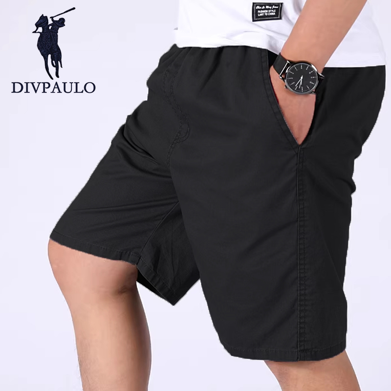 DIVPAULO DK-919 กางเกงขาสั้นลำลอง เอวยางยืด มีเชือกปรับได้ ฟรีไซซ์ ใส่สบาย ส่งของทุกวัน