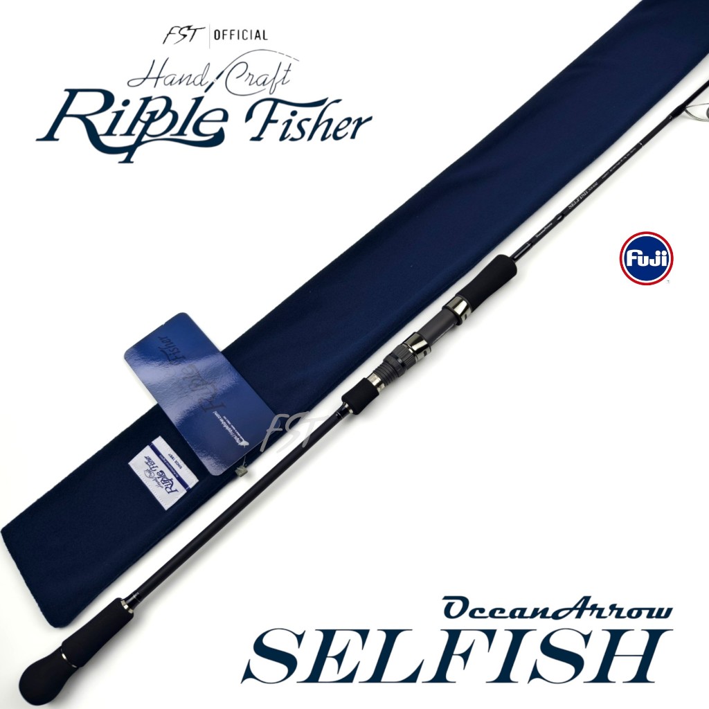 คันเบ็ด Ripple Fisher - Ocean Arrow Selfish ของแท้ มีประกันคันหัก