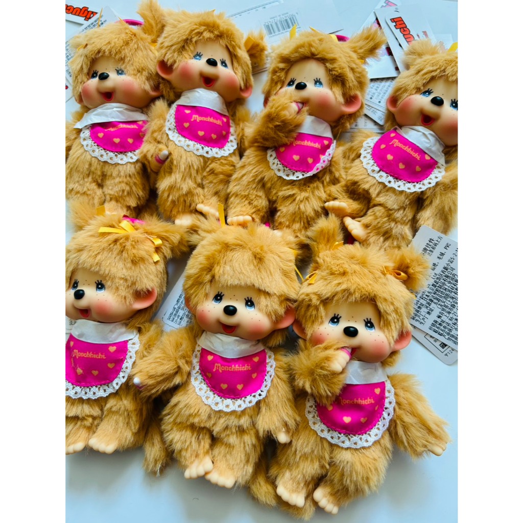 พร้อมส่ง! Monchhichi พวงน้องขนทอง collectionใหม่ สุดน่ารัก พวงกุณแจลิงมอนชิห้อยกระเป๋า ของแท้ - รูปที่ 2