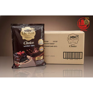 โกโก้ดัทช์ ช้อยส์ ดาร์ก Dark 🍫🍩🍪ขนาด 420 กรัม Cocoa Dutch Choice Dark Fat-Reduced