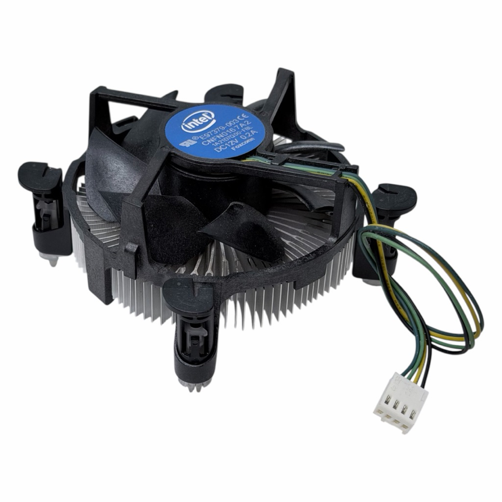มือสอง พัดลมระบายความร้อน CPU Intel LGA 115X / 1200 Socket CPU Cooler พัดลมซีพียู พัดลมคอม