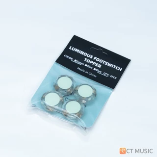 IVU Luminous Footswitch topper Pack 4 ฝาครอบปุ่มเอฟเฟค