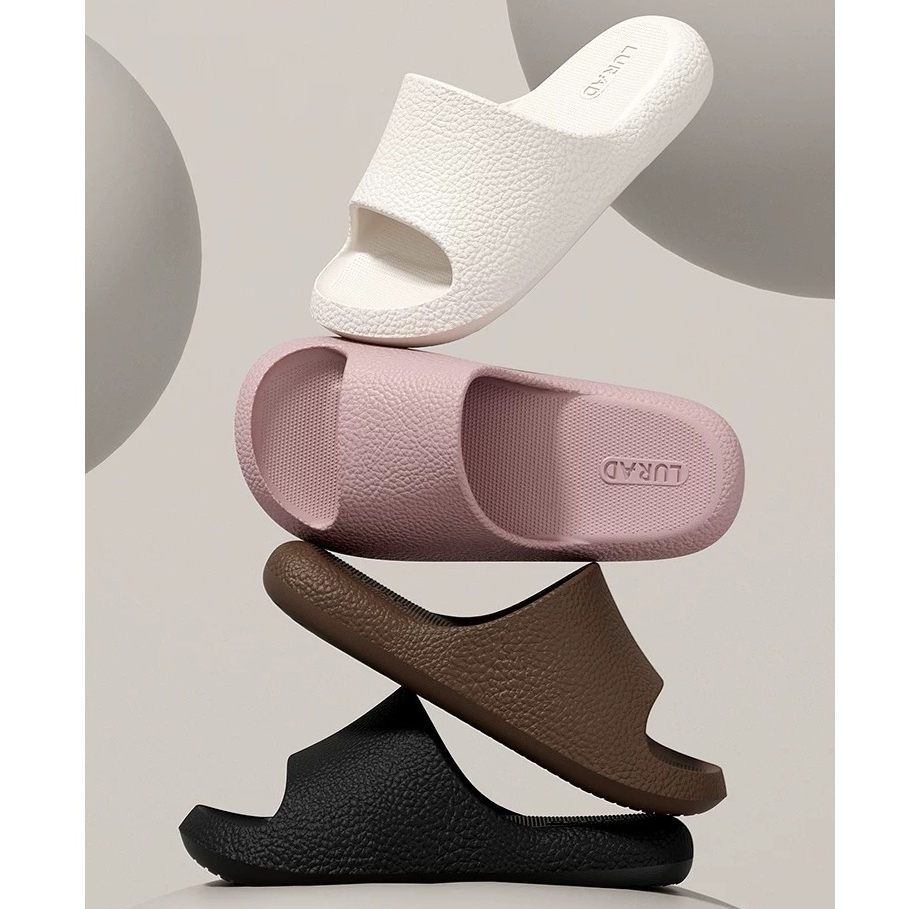 รองเท้าแตะลายหนังสำหรับผู้ชายและผู้หญิง เหมาะสำหรับฤดูหนาว ใช้ในบ้าน ห้องน้ำ มีคุณสมบัติกันลื่น ไร้กลิ่น ทำจากวัสดุ EVA