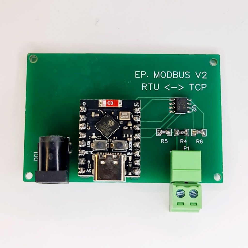 Modbus Gateway EP.Modbus TCP ↔ MULTI RTU  (RS-485)