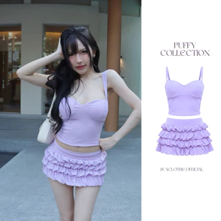‼️ส่งไวมีส่งด่วน‼️ [ SUACLOTHIE ] ชุดเซ็ต PUFFY COLLECTION ชุดดีไซน์สุดน่ารัก สำหรับสาวชอบสไตล์หวาน พร้อมส่งจากไทย