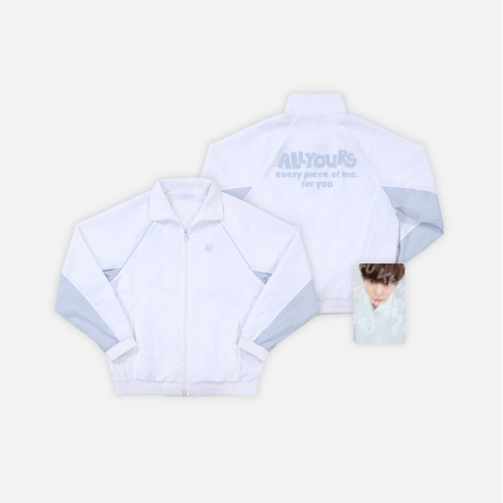 💖 พร้อมส่งในไทย❕ โดยอง yours md doyoung - เสื้อ wind breaker jacket set แจ็คเก็ต (size M)