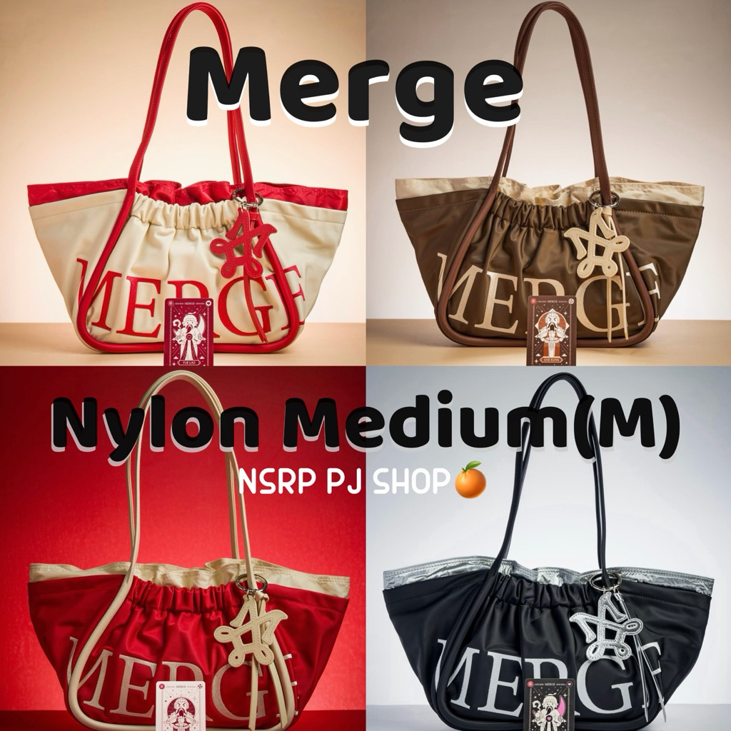 [พร้อมส่ง-ส่งด่วน🔥] 🤎🤍❤️🖤 𝐌𝐞𝐫𝐠𝐞 𝐍𝐲𝐥𝐨𝐧 𝐌𝐞𝐝𝐢𝐮𝐦 (ไซส์ 𝐌) ใช้โค้ดลด20-30%ได้