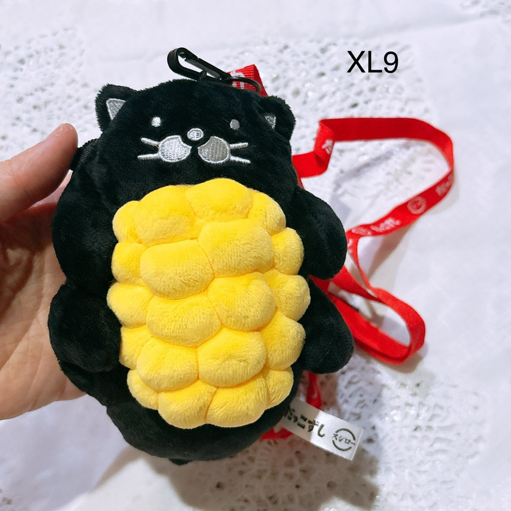 พวงกุญแจ ตุ๊กตา กระเป๋า ซูชิโระ sushiro bag card holder