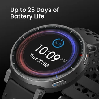 Amazfit Active MAX นาฬิกา สมาร์ทวอท์ซ จอ Amoled 48mm แจ้งเตือน ประกันศูนย์ไทย 1 ปี