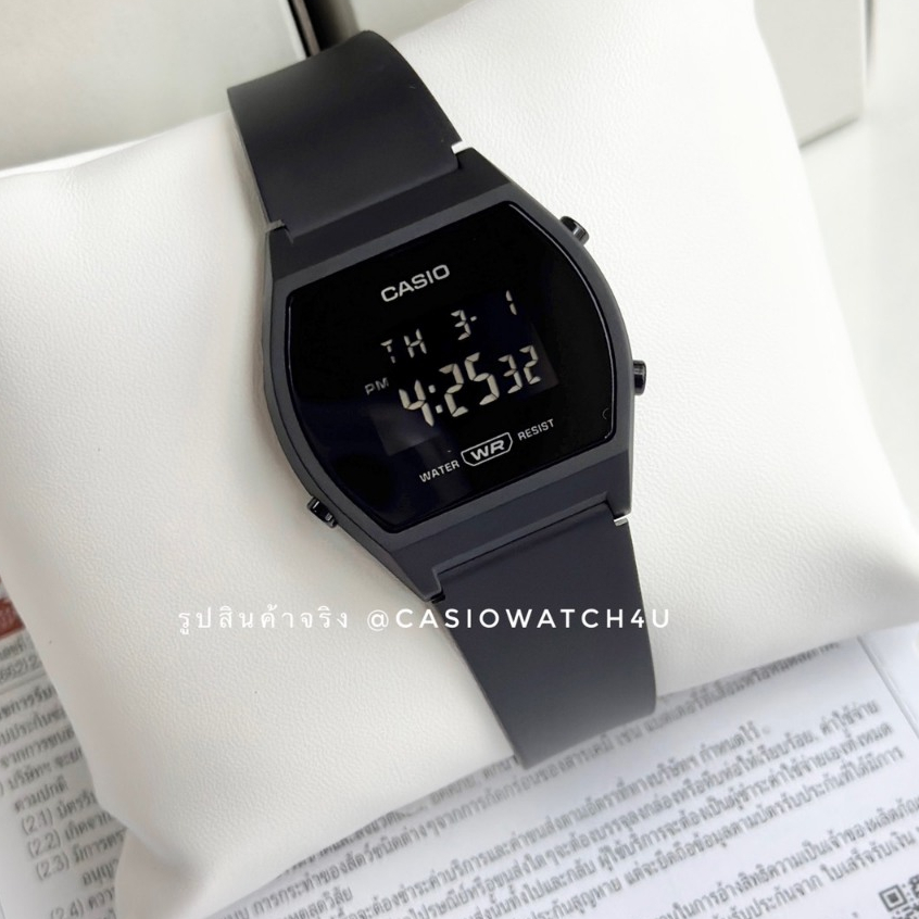 CASIO ของแท้ cmg นาฬิกาข้อมือ รุ่น LW-204-1B / LW-204 รับประกันศูนย์เซ็นทรัล cmg 1 ปีเต็ม