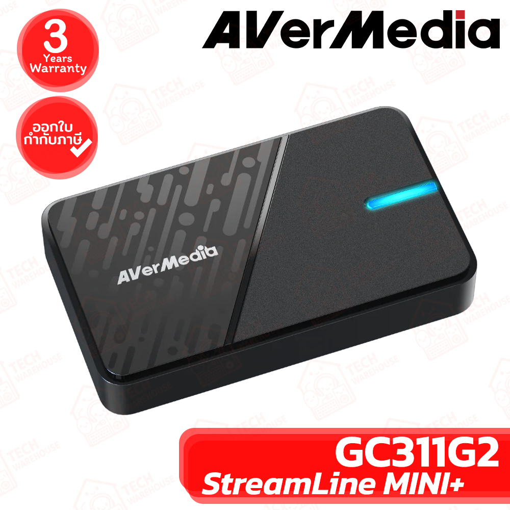 Avermedia GC311G2 StreamLine MINI+ Capture Card การ์ดแคปเจอร์ ของแท้ ประกันศูนย์ 3ปี