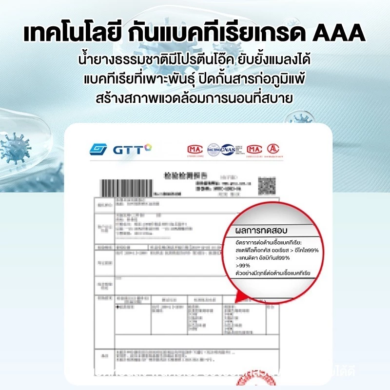ที่นอนผ้าคอตตอน พับเก็บได้ ขนาด 3.5 ฟุต 5 ฟุต 6 ฟุต thumbnail 10
