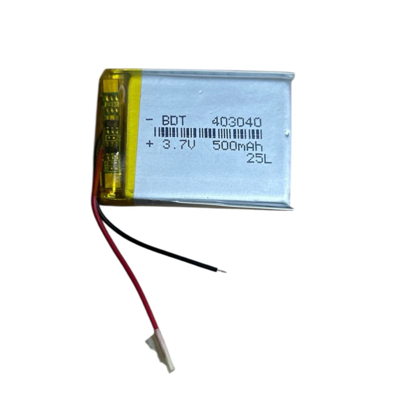 แบตเตอรี่ 3.7v 500mAh 403040 สำหรับอุปกรณ์ขนาดเล็ก mp3 mp4