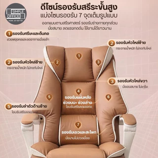NEW รุ่น BOSSZUO 10 รุ่น เก้าอี้หนัง PU 100% เก้าอี้คอม เก้าอี้เพื่อสุขภาพ เก้าอี้ทำงาน เก้าอี้เกมมิ่ง เก้าอี้ออฟฟิส