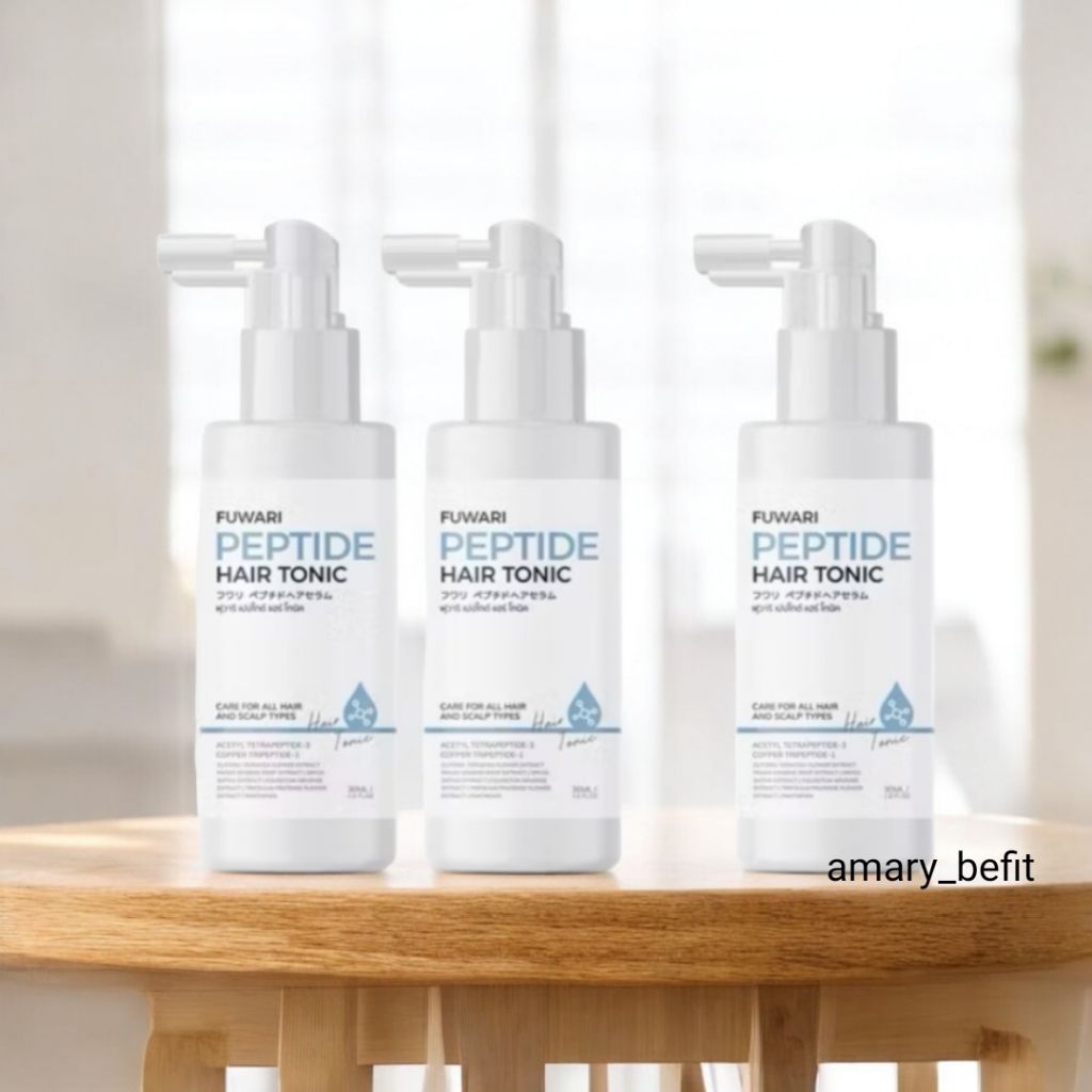 Fuwari Peptide Hair Tonic 💞 ฟุวาริเปปไทด์แฮร์โทนิค เซรั่มบำรุงผม ลดผมร่วง กระตุ้นผมเกิดใหม่