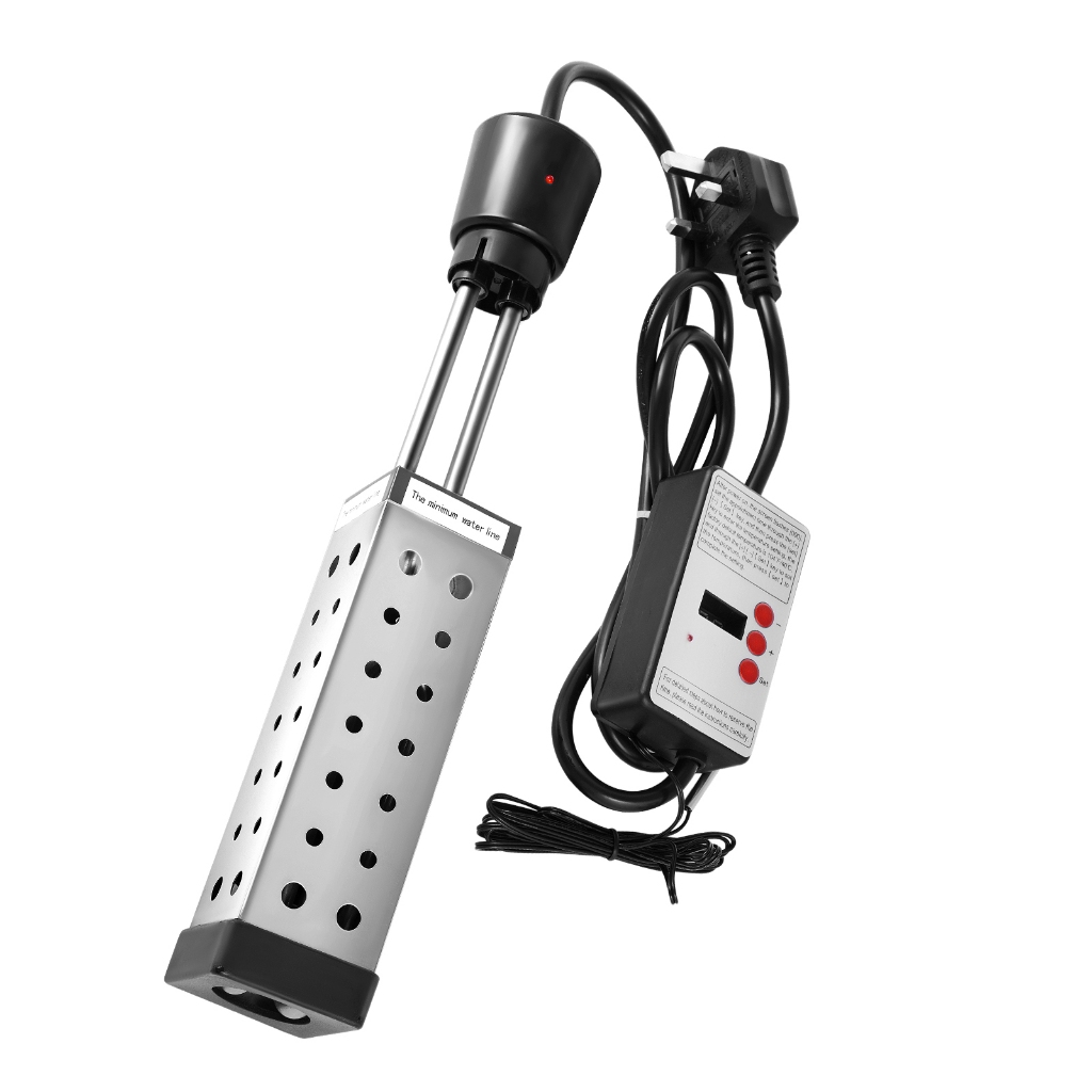 เครื่องทำน้ำร้อนแช่ในน้ำ 1500-2500W พร้อมระบบควบคุมอุณหภูมิ ปลอดภัยอัตโนมัติ ปิดไฟ หม้ออาบน้ำ/ถังน้ำ ครัวเรือน