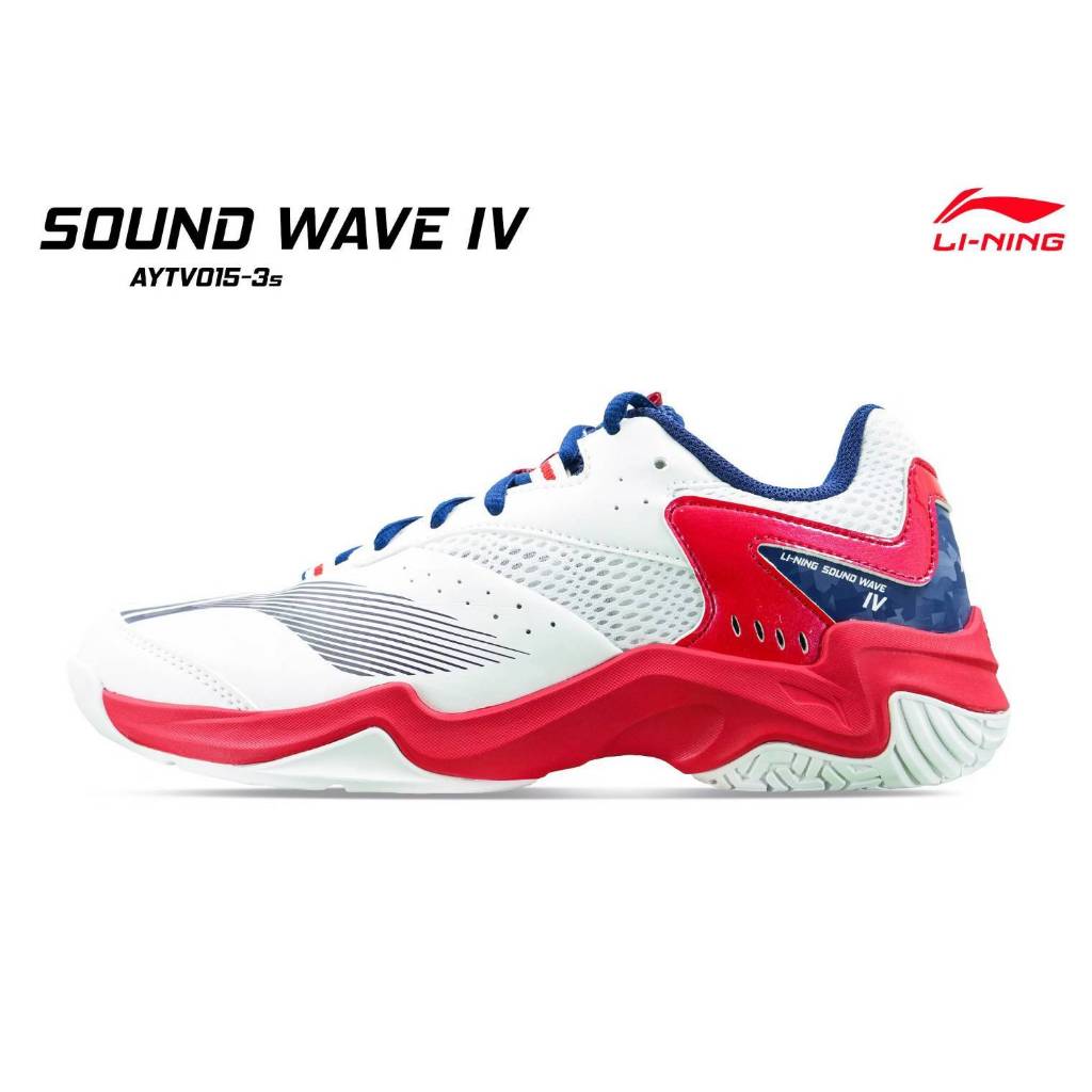 LI-NING รองเท้าแบดมินตัน SOUNDWAVE IV (AYTV015) BADMINTON SHOES - รูปที่ 2