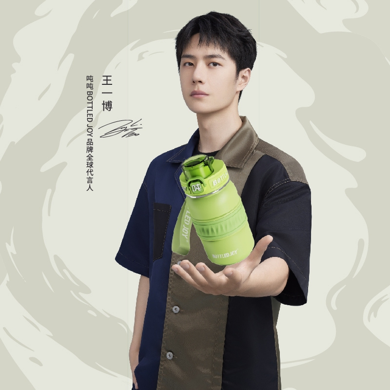 BOTTLED JOY AQUA JOY Classic กระบอกน้ำเก็บเย็น 500ml / 1000ml | แถม Sticker+Postcard | Official TH