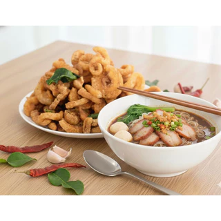 🔥 น้ำพริกหมูกระจก 🍃 น้ำพริกแคปหมู กรอบ หอม อร่อย สะอาด ทำใหม่วันต่อวัน ขนาด 200 กรัม