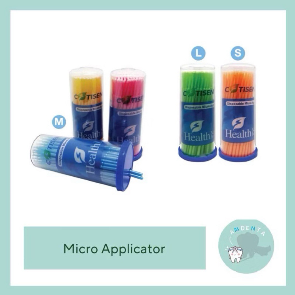 Microbrush 100pc  พร้อมส่ง