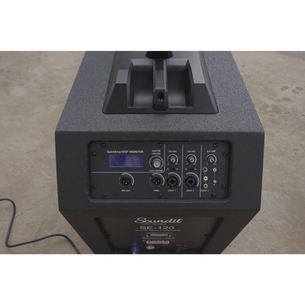 Soundit SE-120 ลำโพงคอลัมน์ 12 นิ้ว 1200W ลำโพง Active พร้อมซับ | DSP | Bluetooth | M Plus