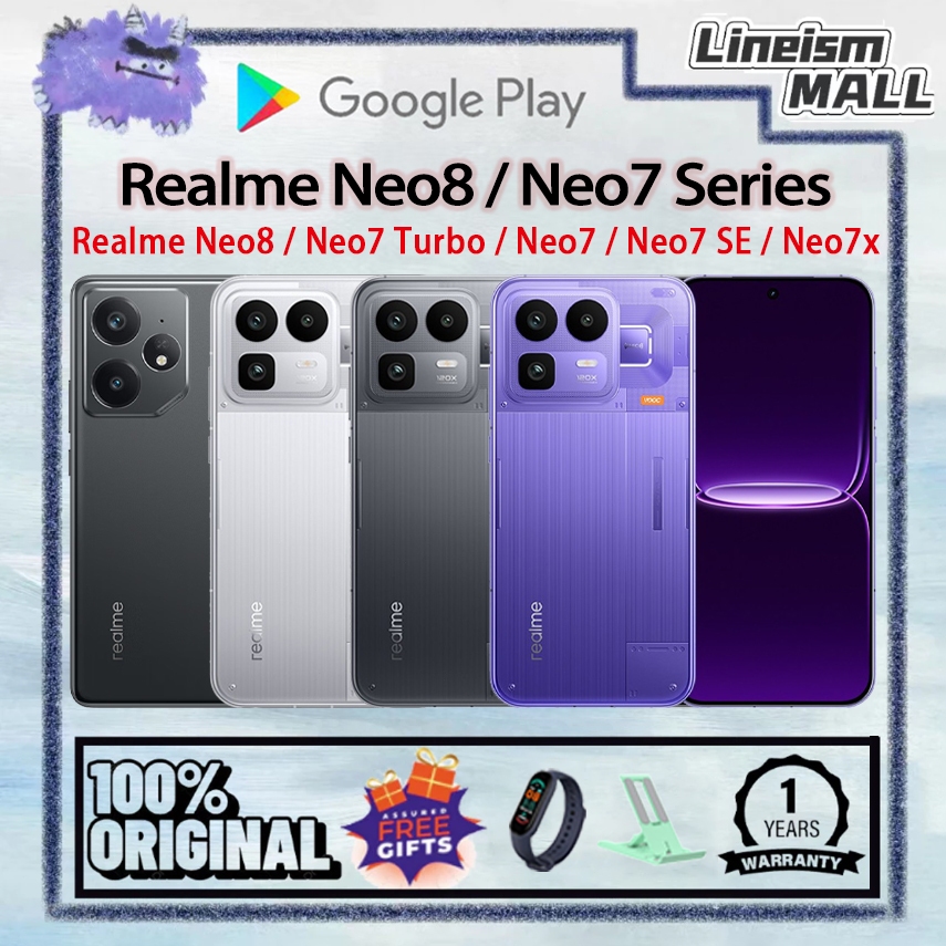 Realme Neo8 Snapdragon 8 Gen 5 Realme Neo7 Turbo Realme Neo 7 Realme Neo7 SE Realme Neo7x Realme Neo 8 Realme Phone