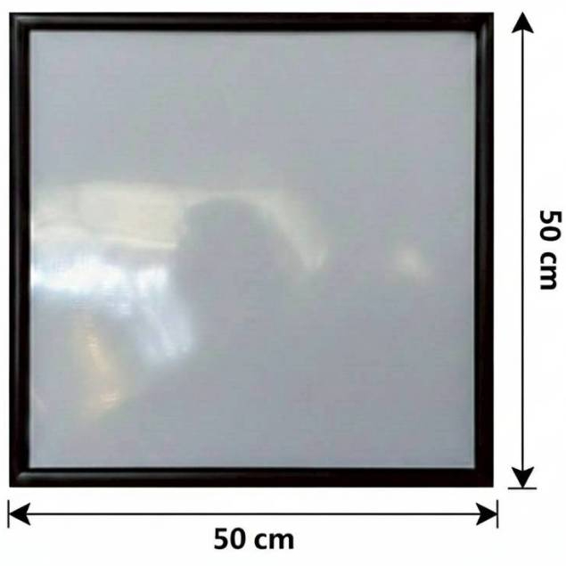 กรอบรูป สีดำ 50x50 cm. กรอบรูป 50x50 cm.สีดำ กรอบรูป น้ำหนักเบา ทนทาน ไม่แตกหักง่าย!