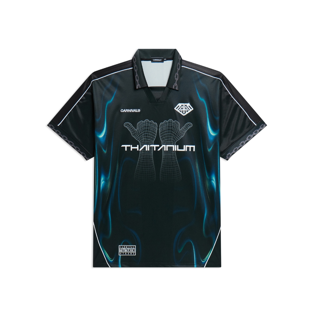 CARNIVAL CNVXTTNJS001BK THAITANIUM SOCCER JERSEY BLACK