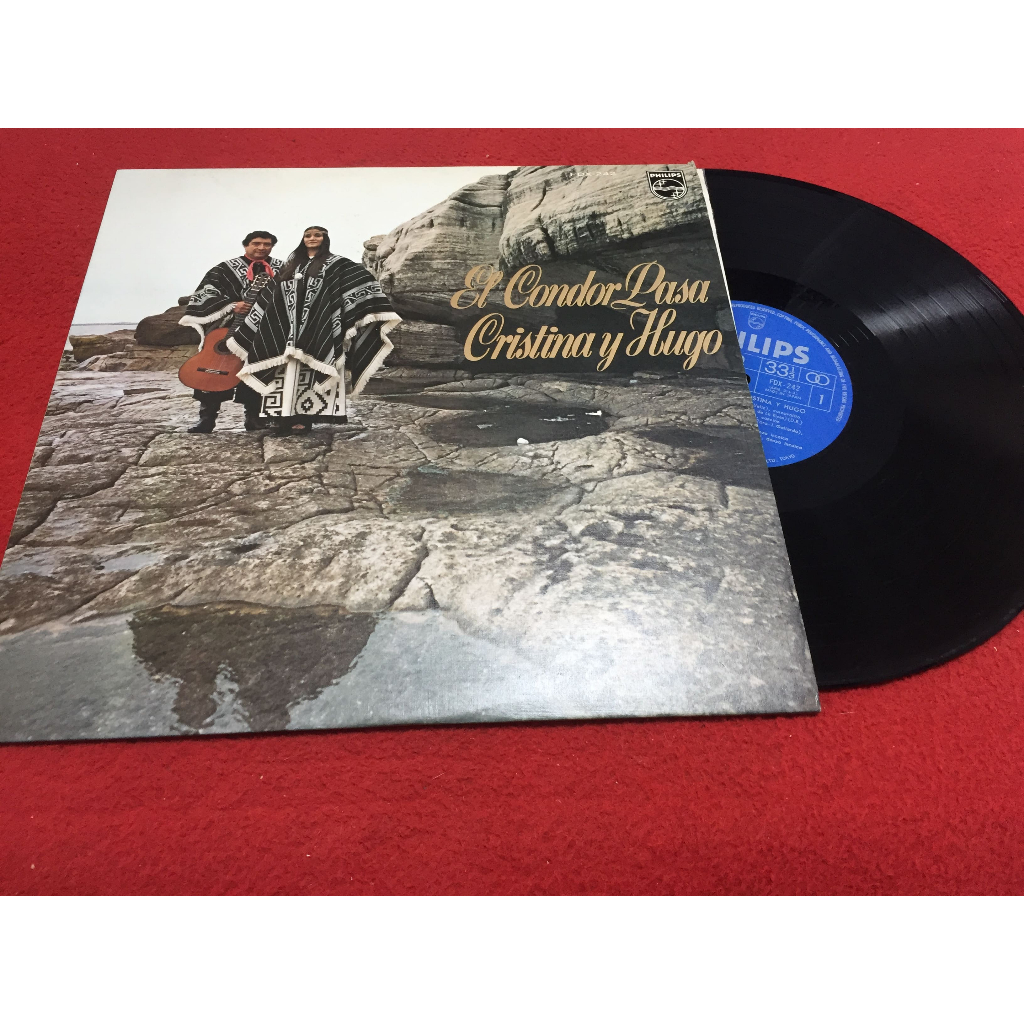 El Condor Pasa - Cristina y Hugo  ขนาด 12 นิ้ว LP ร้าน PinHaiMusic B86