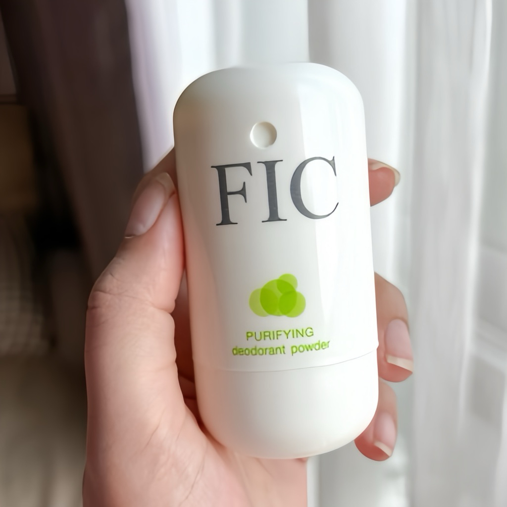 พร้อมส่ง💓| FIC PURIFYING DEODORANT POWDER 10 g. แป้งระงับกลิ่นกาย ใช้แทนโรลออน เหมาะกับทุกสภาพผิว
