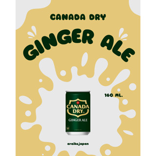 CANADA DRY GINGER ALE แคนาดา ดราย จินเจอร์เอล