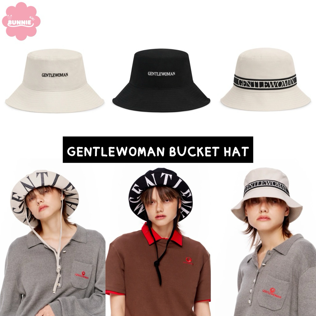 [พร้อมส่ง] หมวกบักเก็ต GENTLEWOMAN - BUCKET HAT มือ1 ของแท้(ใช้โค้ดลด20%)