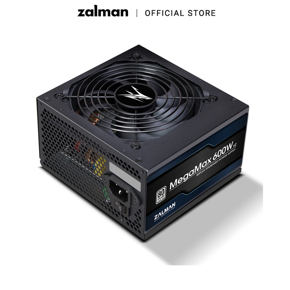 PSU ZALMAN MEGAMAX 600W V2 80 PLUS STANDARD : ZM600-TXII