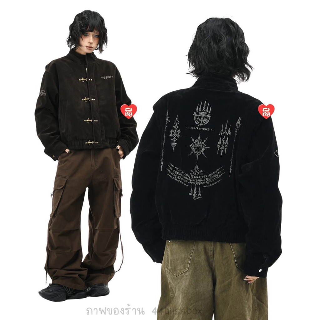 Preorder —  OV EuroV เสื้อแจ็คเก็ตลายยันต์